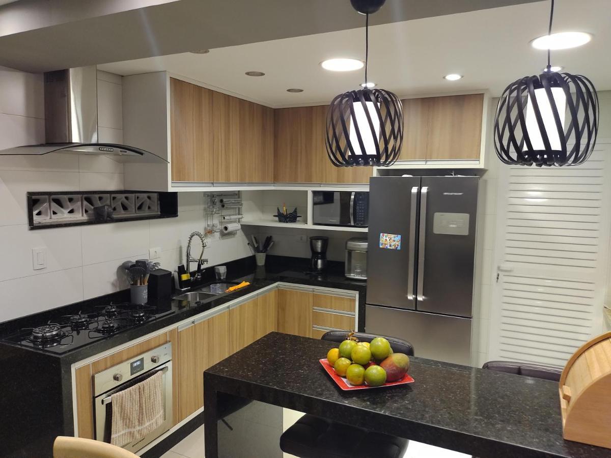 Апартаменты Apartamento Avenida Da Praia Centro Карагуататуба Экстерьер фото